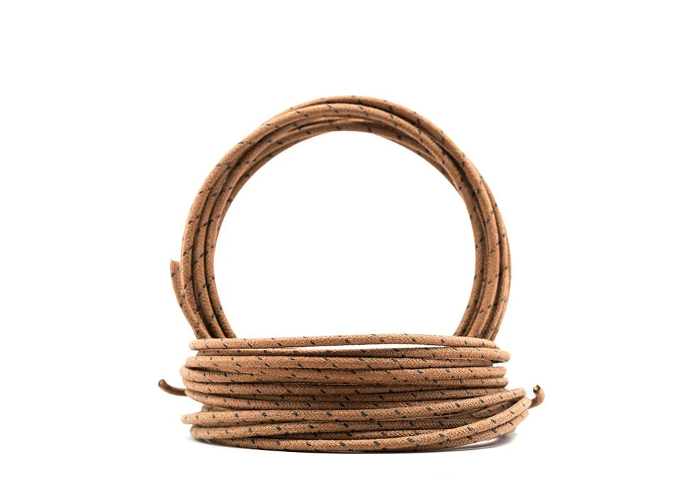 Vintage Cloth Covered 16g Electrical Wire - Image 9