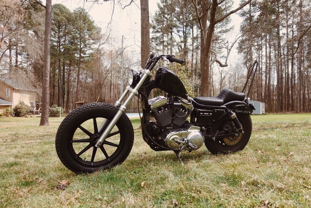 King Cobra Seat - Brown Diamond: 82-03 Sportster - Image 8
