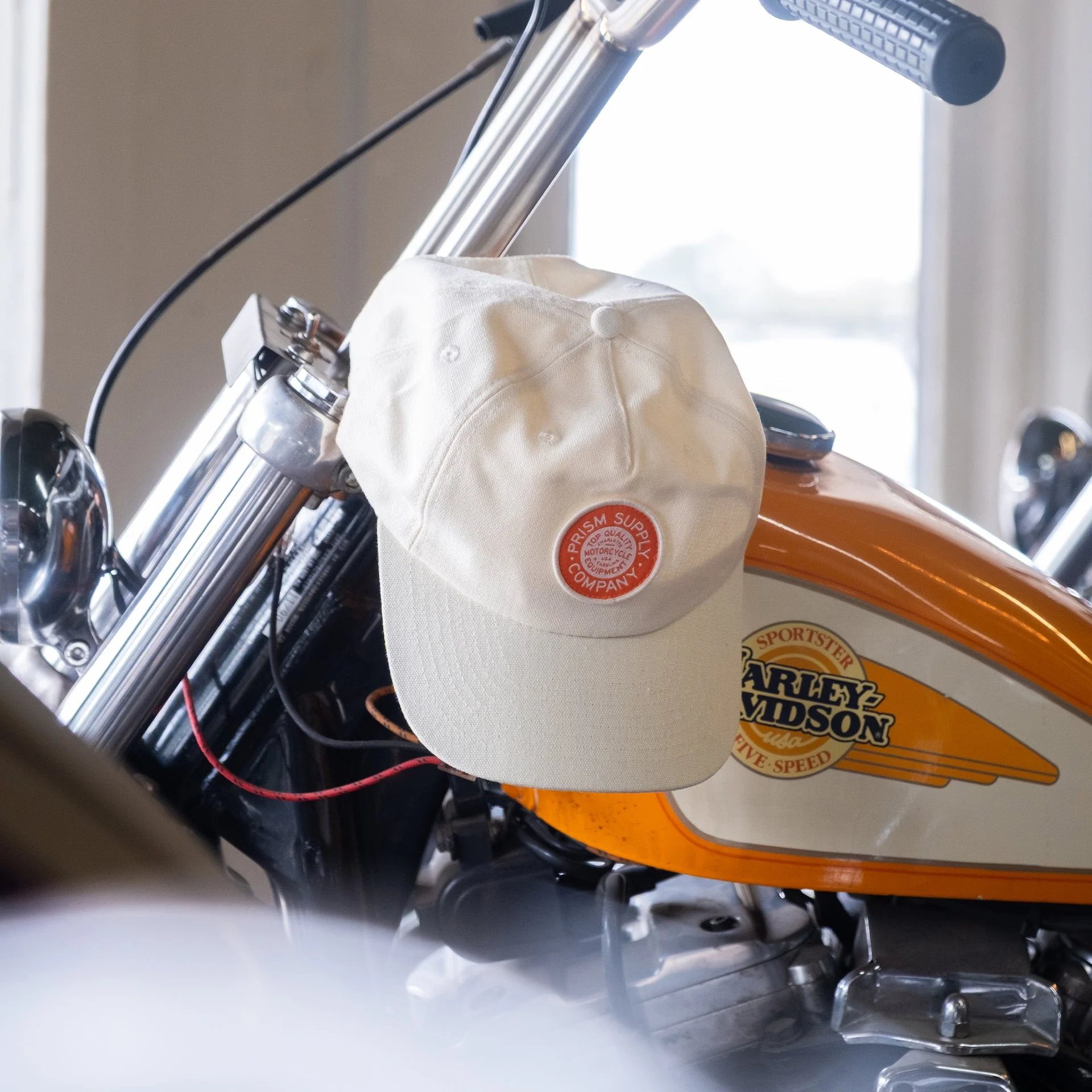 Badge Hat - Off White - Image 4