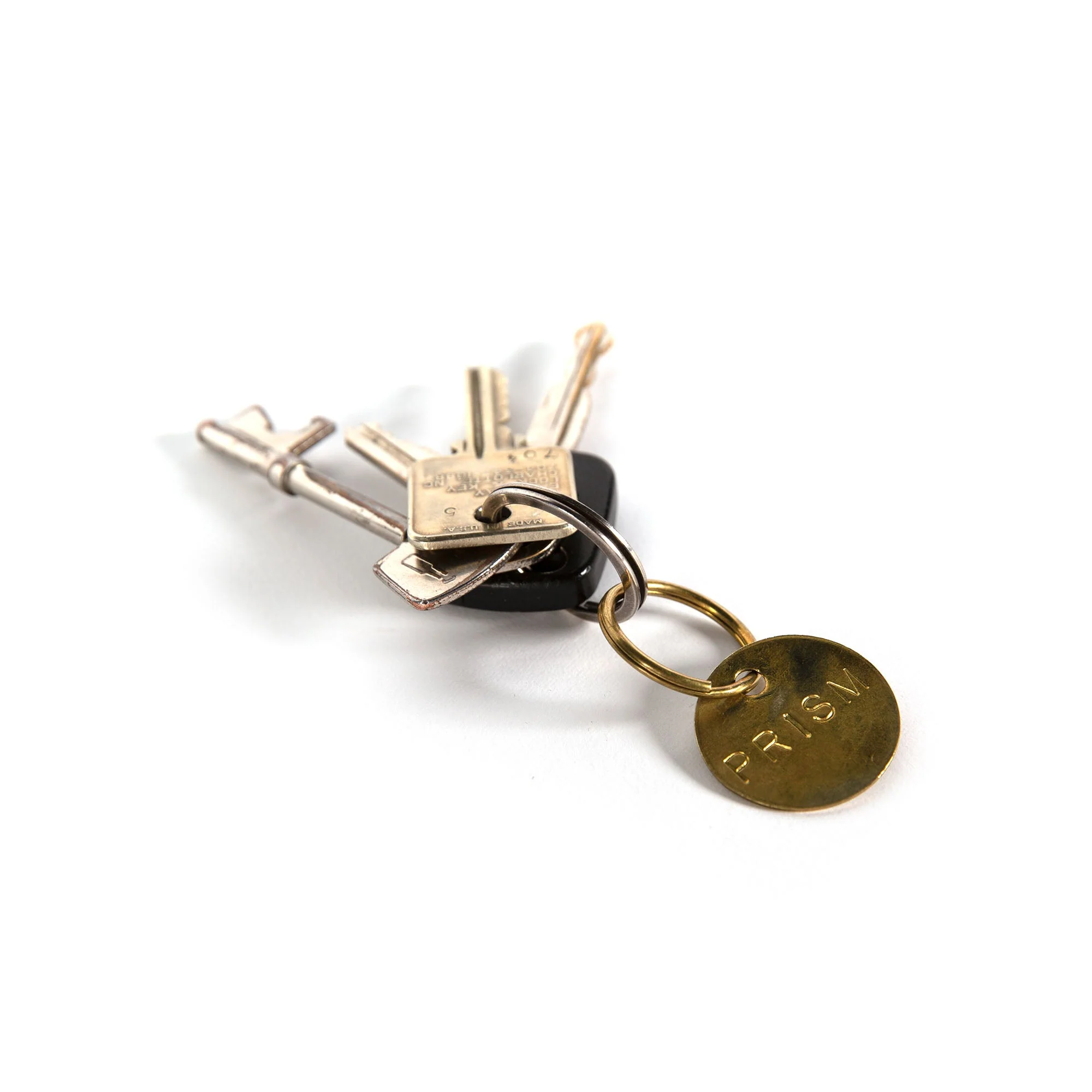 Prism Brass Keychain - Image 4