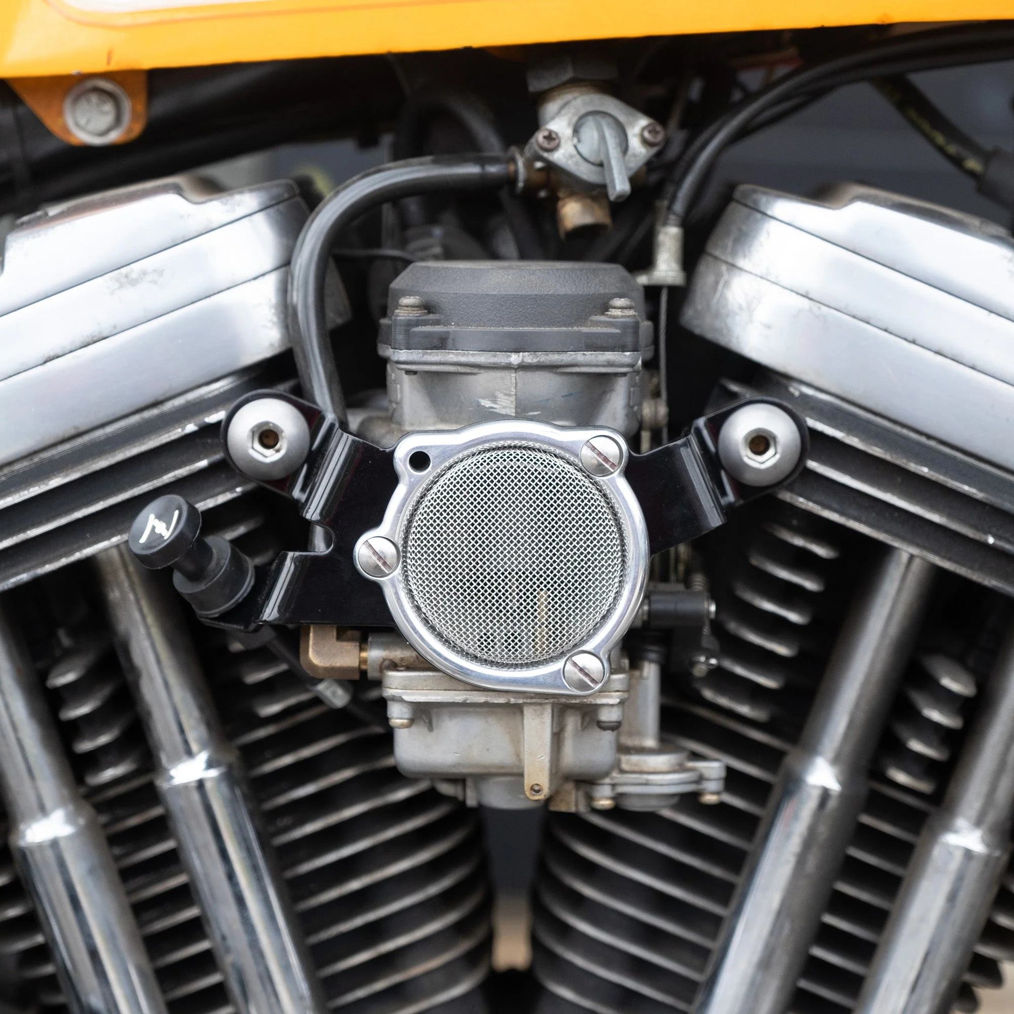 CV Carb Support Bracket With Choke Mount - Image 2