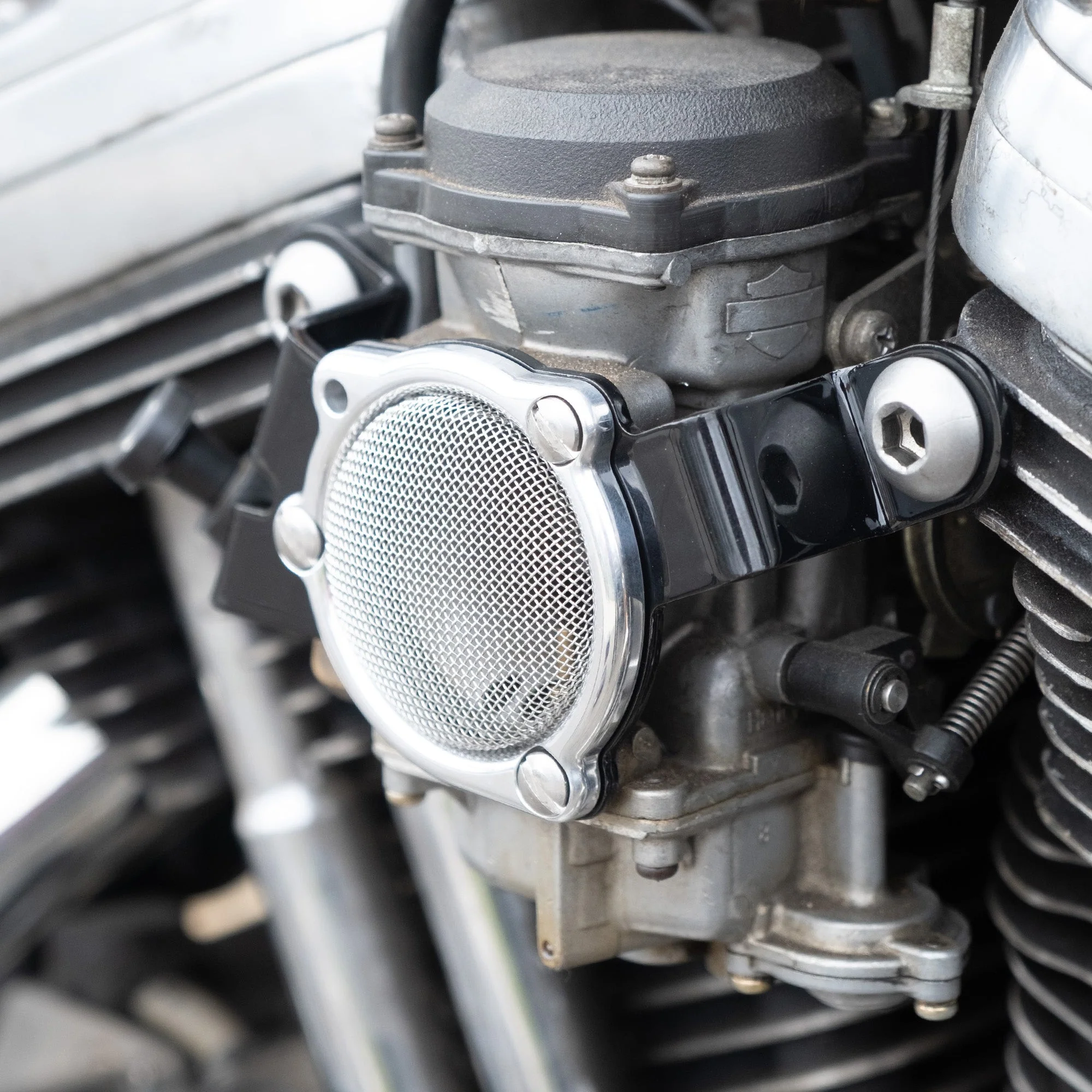CV Carb Support Bracket With Choke Mount - Image 6