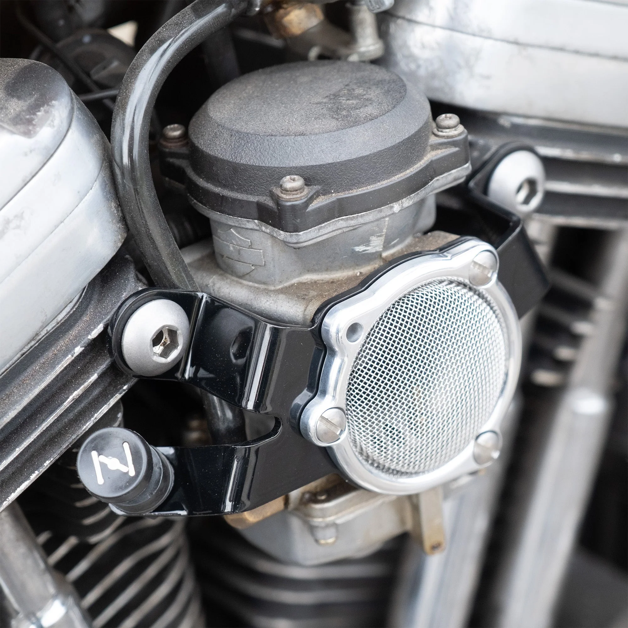 CV Carb Support Bracket With Choke Mount - Image 7