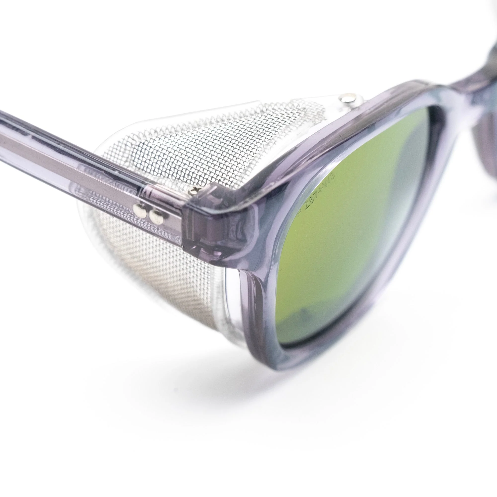 Vintage Safety Glasses - Green Lens - Image 3