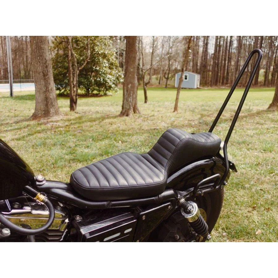 King Cobra Seat - Black Tuck n' Roll: 82-03 Sportster - Image 6