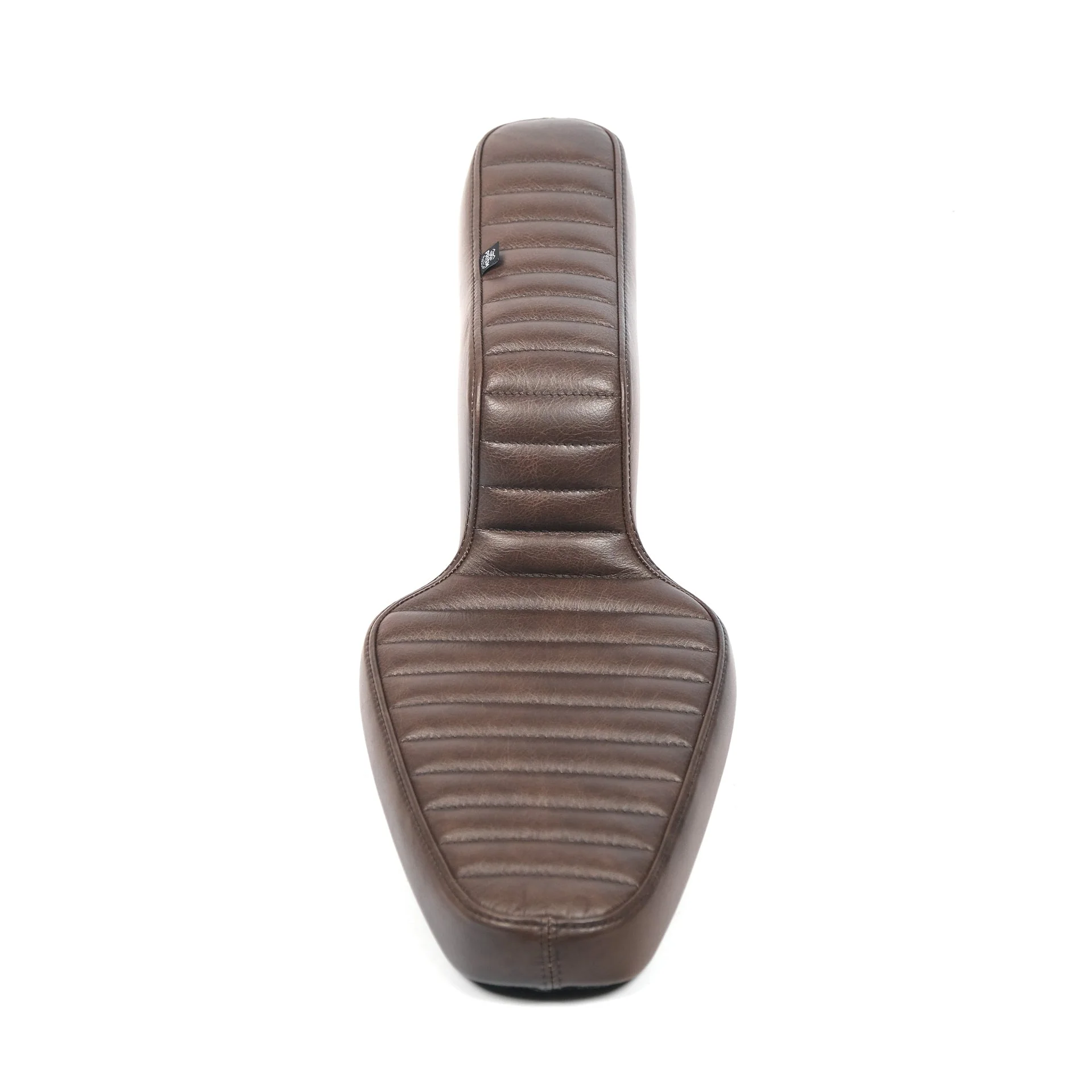 King Cobra Seat - Brown Tuck n' Roll: 82-03 Sportster - Image 3