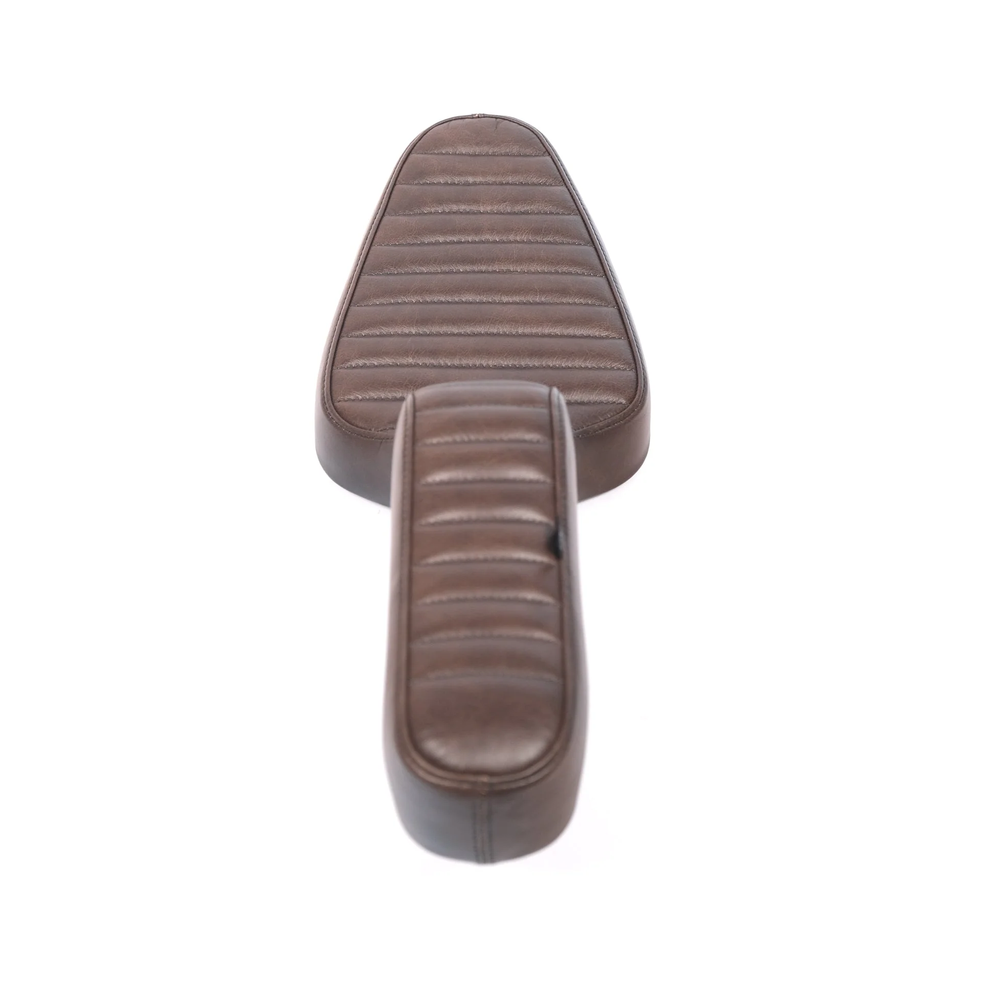 King Cobra Seat - Brown Tuck n' Roll: 82-03 Sportster - Image 4