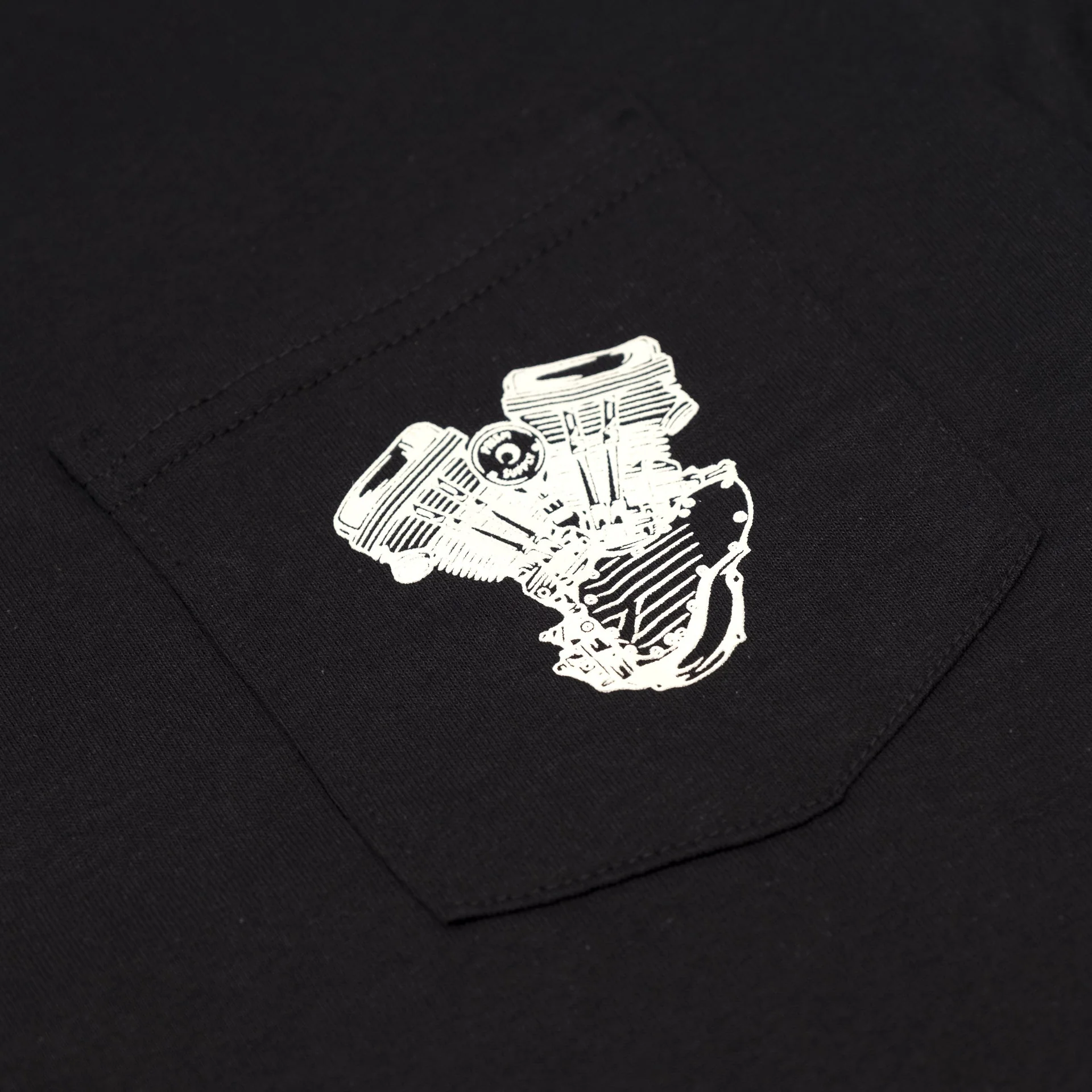 Shop Pocket Tee - Black - Image 3