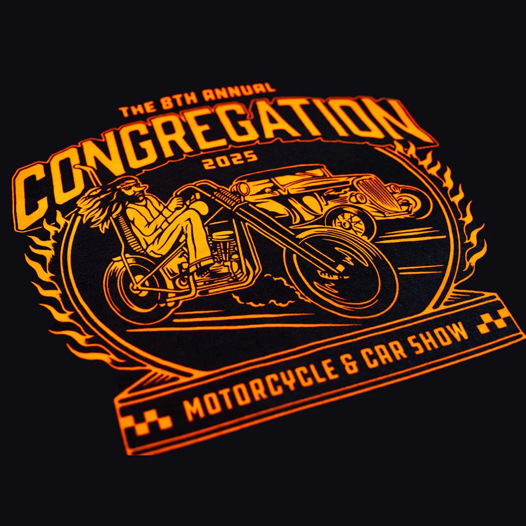 The Congregation Show 2025 Tee - Black - Image 4